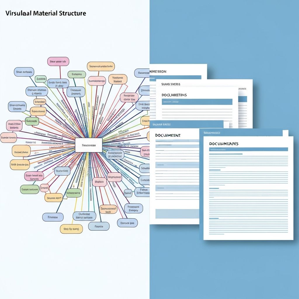 Иллюстрация структуры материала