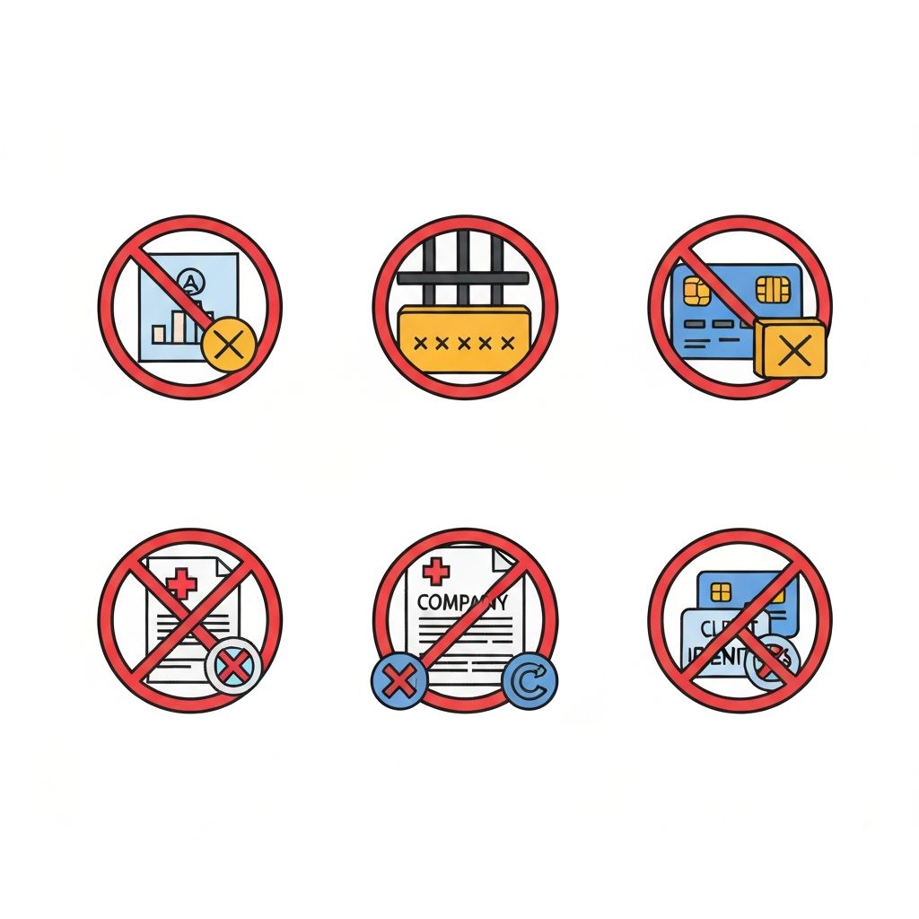 Список типов данных, которые не следует использовать